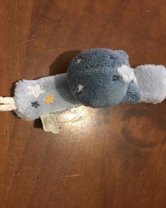 Porta ciuccio noukies peluches draghetto