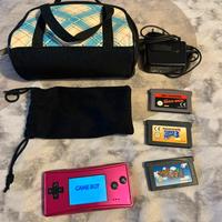 nintendo game boy micro fucsia