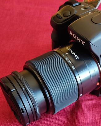 Fotocamera reflex SONY a200 con 28/70 APS-C