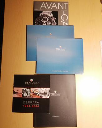 Cataloghi Tag-Heuer con Magazine 2005