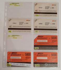 Schede Telefoniche - Prec. URMET BIANCHE e ROSSE