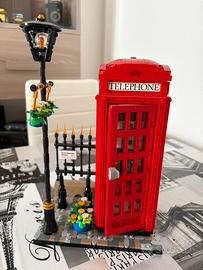 Lego cabina telefonica londra
