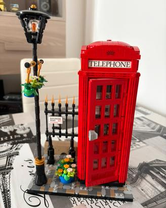 Lego cabina telefonica londra