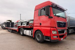 Man con semirimorchio carrellone