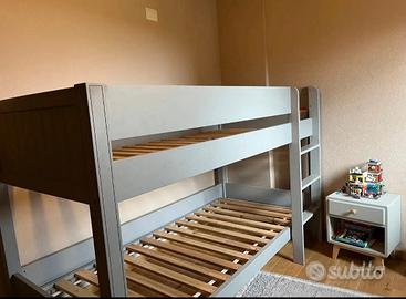 Maisone Du Mond letto a castello Newport +comodino