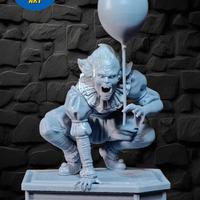 model kit It Pennywise stampa 3d 