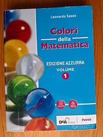Colori della Matematica 1 ISBN 9788849422184-A