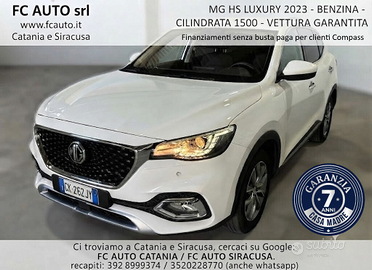 MG HS 1.5 LUXURY 162CV 2024 - PARI AL NUOVO