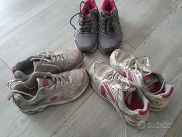 3 scarpe di ginnastica, 2nd hand