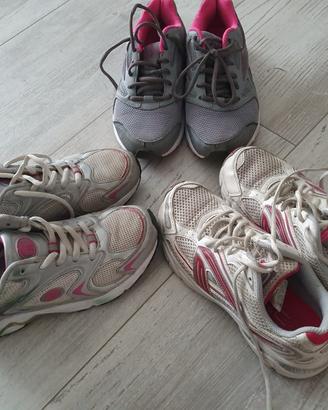 3 scarpe di ginnastica, 2nd hand
