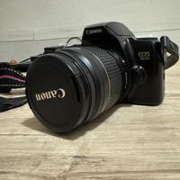 Fotocamera canon reflex EOS500 analog + Obiettivo