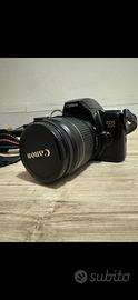 Fotocamera canon reflex EOS500 analog + Obiettivo