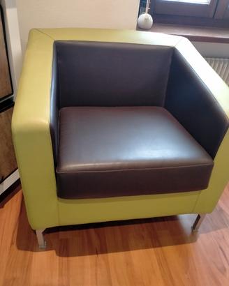 poltrona pelle design 