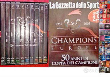 50 anni di coppa dei campioni 10 DVD, e altri
