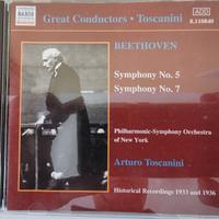 Lotto 2 CD Arturo Toscanini - Beethoven, Brahms...