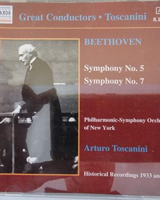 Lotto 2 CD Arturo Toscanini - Beethoven, Brahms...