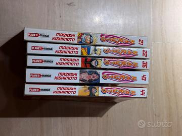 Manga Naruto Volumi Sparsi (21, 22, 36, 43, 44)