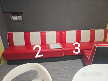 8 Divani in Similpelle Per Locale