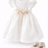 Abito battesimo bianco cerimonia 9Mesi Marlu'