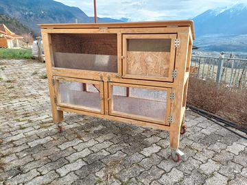 GABBIA PER CONIGLI - CONIGLIERA