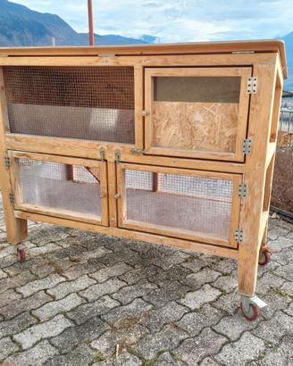 GABBIA PER CONIGLI - CONIGLIERA