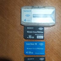 Memorie ed adattatore.