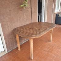 Tavolo in legno allungabile