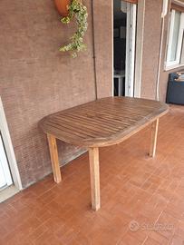 Tavolo in legno allungabile