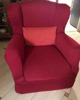 Poltrona rossa Poltronesofà