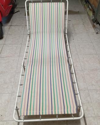 sdraio lettino da giardino pieghevole 