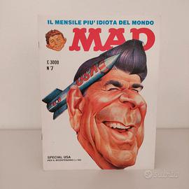 VINTAGE 1986 # 7 Special Usa Copertina MAD