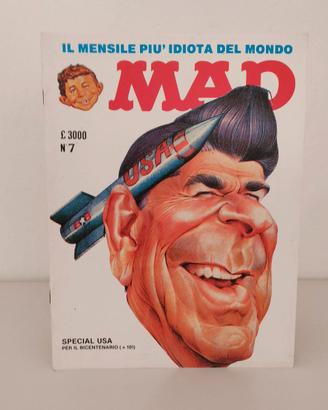 VINTAGE 1986 # 7 Special Usa Copertina MAD