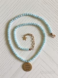 Collana STELLA BLOOM "Karma" Giada Azzurra