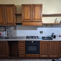 cucina completa in legno 315cm