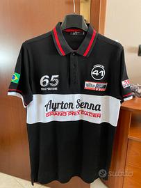 Polo Ayrton Senna in cotone