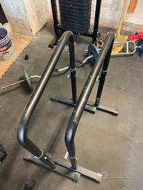 Parellele dip + barra trazioni