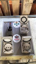 Quadri elettrici con prese