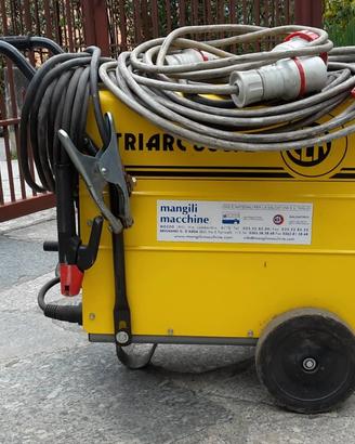 saldatrice trifase 400V con cavi + prolunga