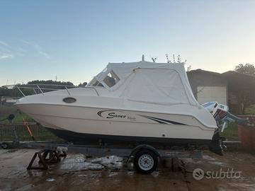 Saver manta 620 + motore + carrello