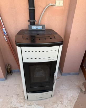 TERMOSTUFA A PELLET KLOVER STAR 14
