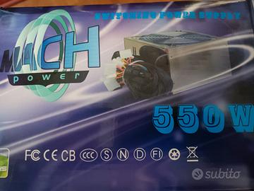 Alimentatore Match Silent 550W