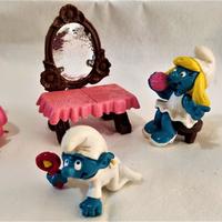 Puffi Puffette Automobile Baby Puffo Specchiera 80