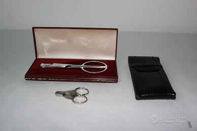 2 Forbici per sigari in acciaio tedesco Solingen