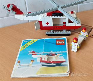 LEGO 6691 set elicottero croce rossa + istruzioni