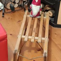 Slitta in legno Davos Super