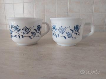 Coppia tazze Arcopal France vintage