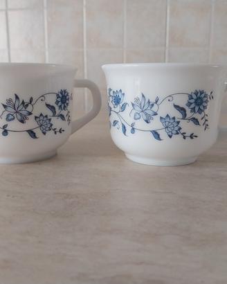 Coppia tazze Arcopal France vintage