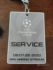 Calcio vecchio badge per San Marino Bosnia E.