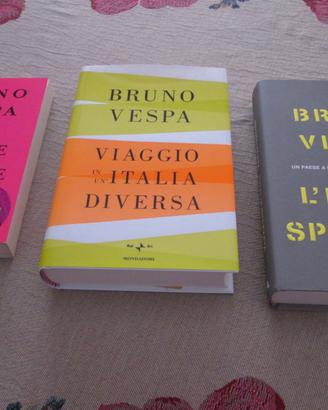 3  LIBRI NUOVI DI BRUNO VESPA