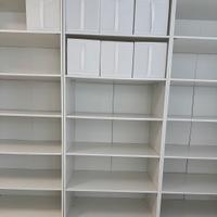 armadi scaffale  legno bianco